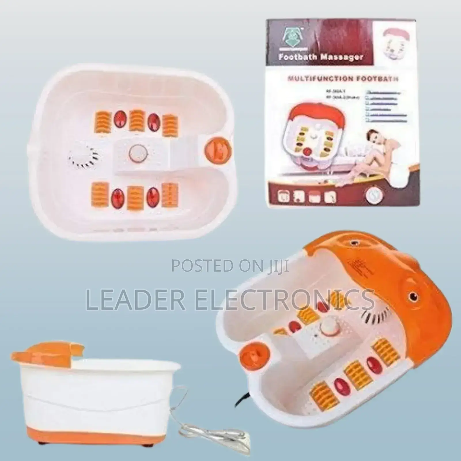 Foot Bath Massage የእግር ማሳጅ