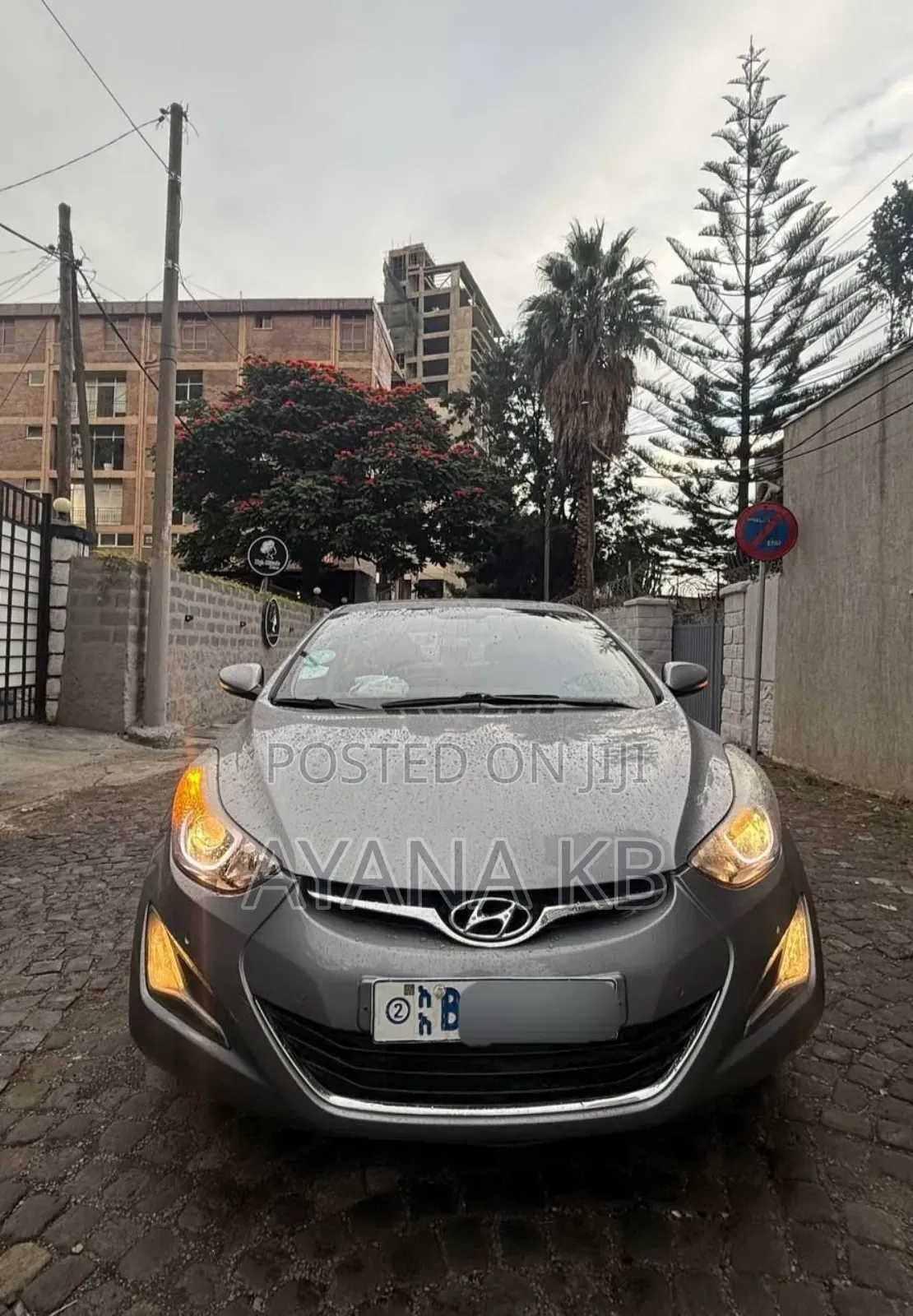 Hyundai Avante 2014 Blue