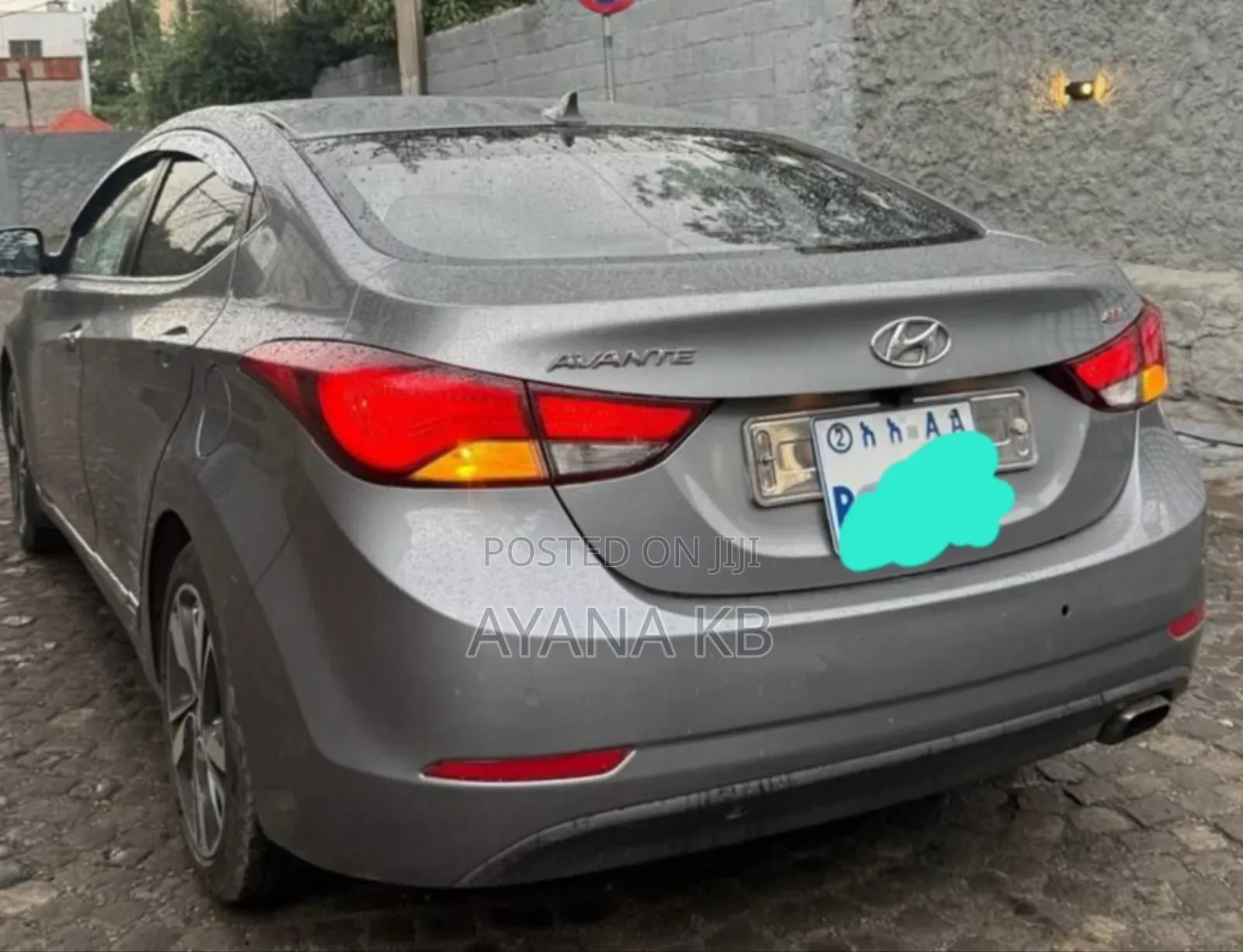 Hyundai Avante 2014 Blue