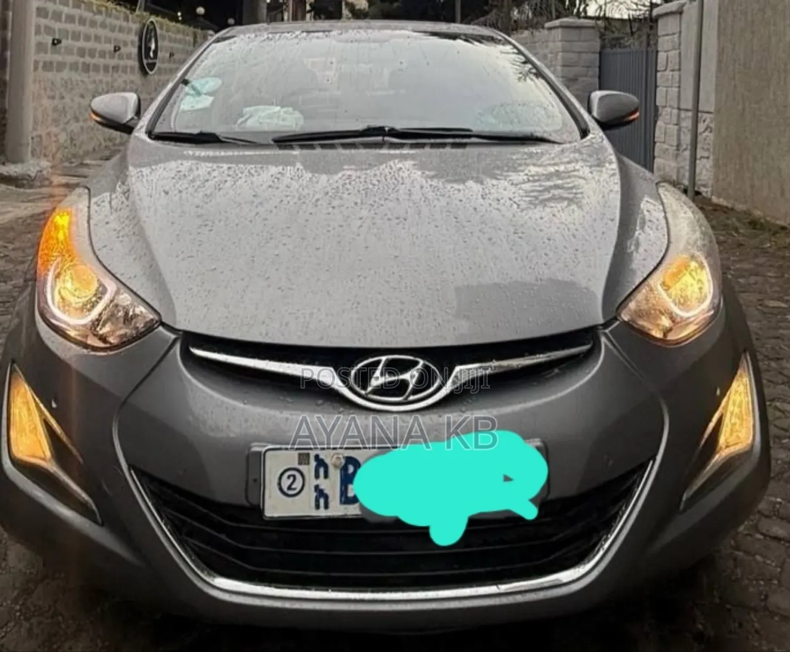 Hyundai Avante 2014 Blue