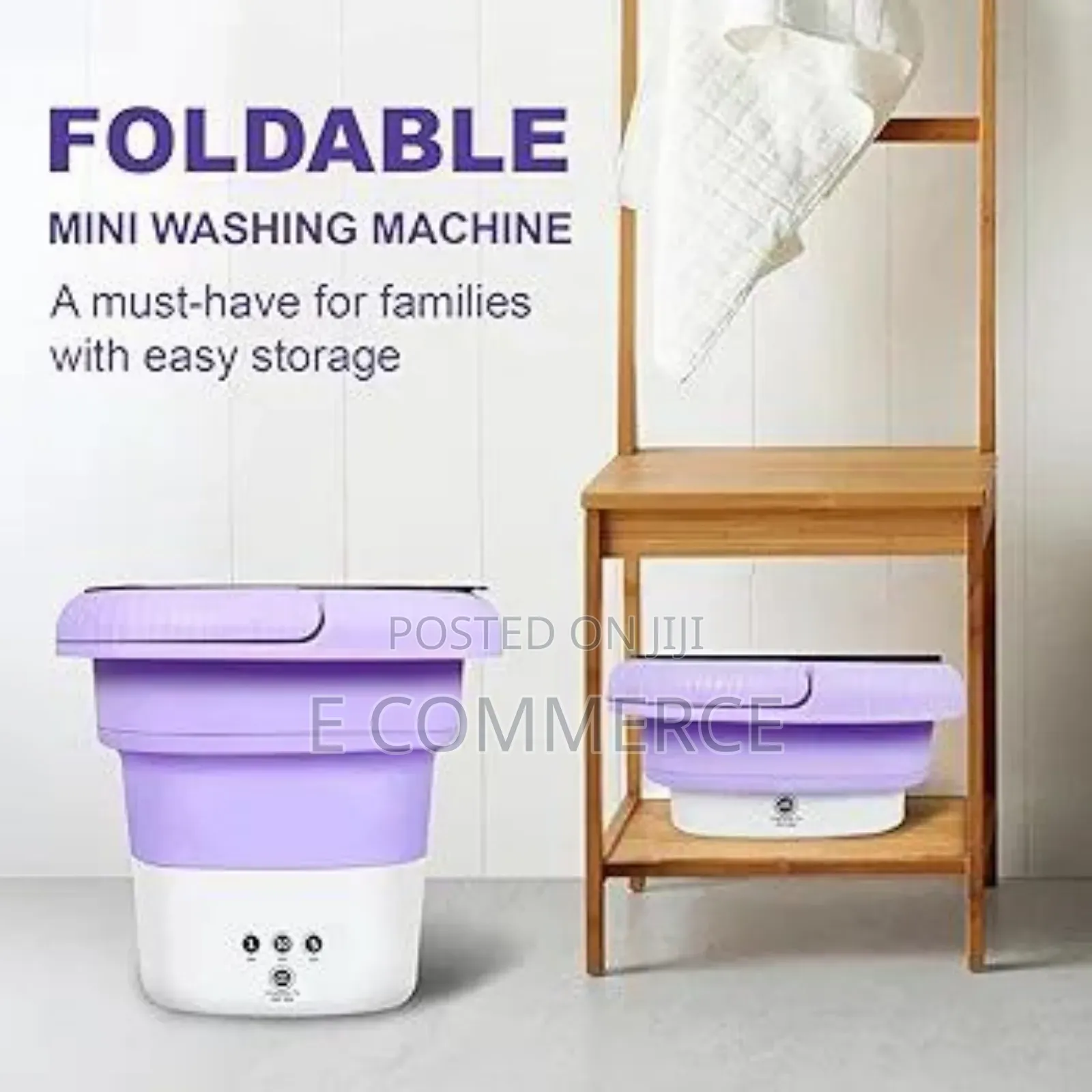 Mini Folding Bather አውቶማቲክ ቀላል ማጠቢያ
