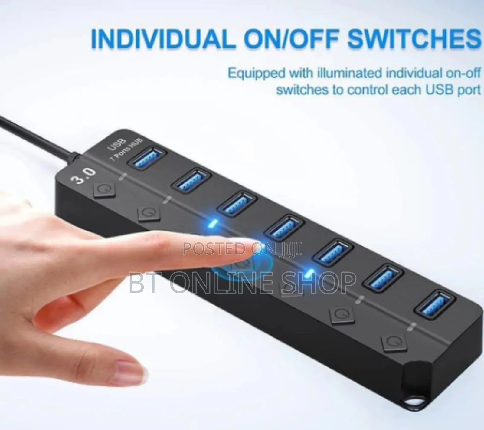 7 Port High Speed Usb Hub3.