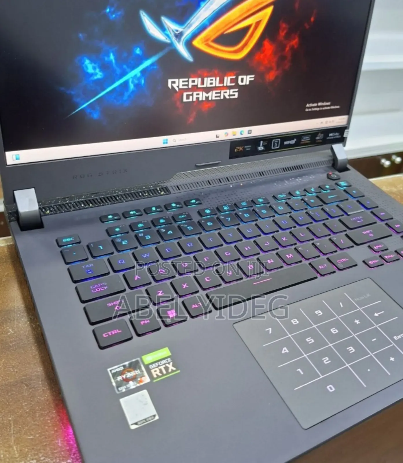 New Laptop Asus 16GB AMD Ryzen 9 SSD 1T
