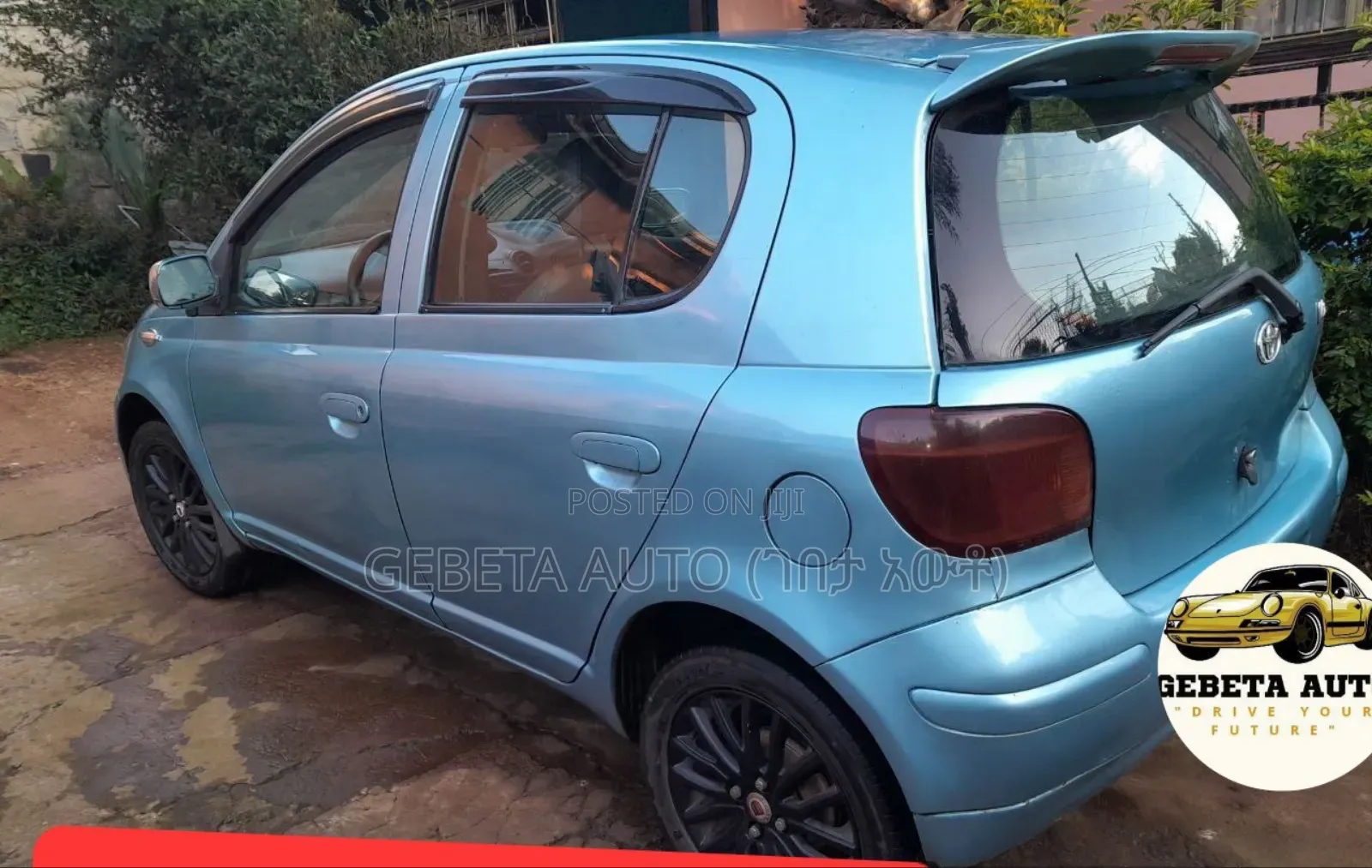 Toyota Vitz 2002 Blue