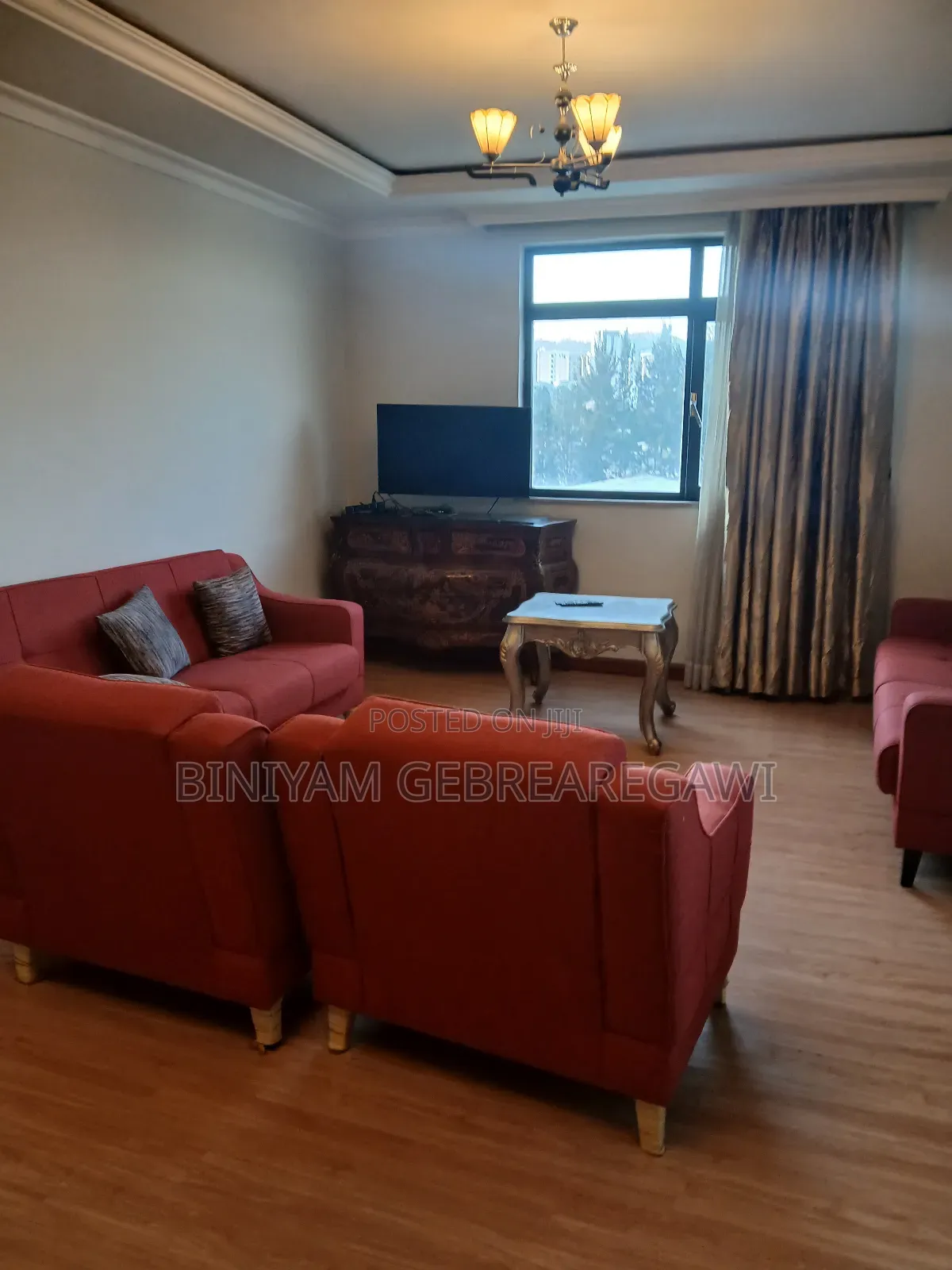 Furnished 3bdrm Apartment in Apartment, Bole for rent