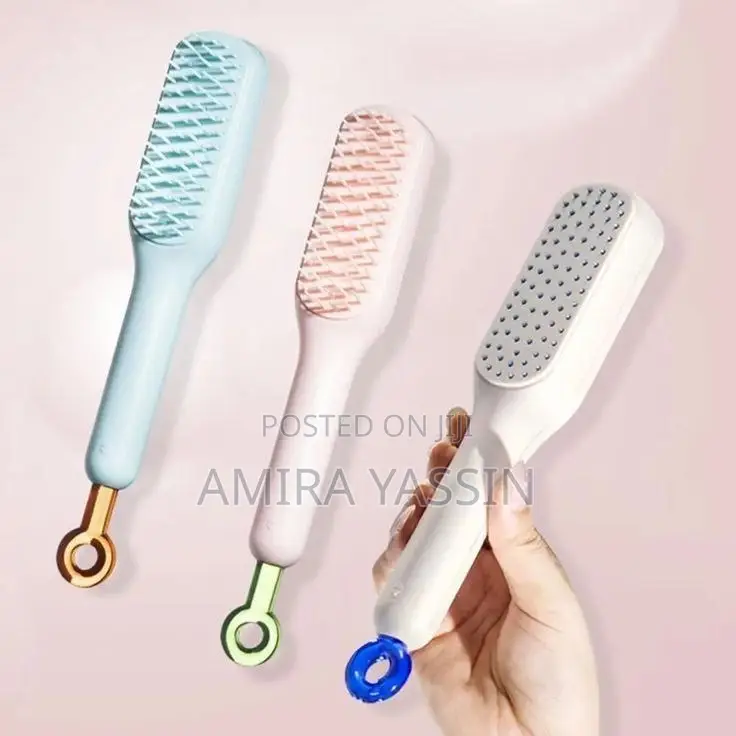 Retractable Cleaning Hair Brush