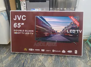 JVC Tv 65 Inch Smart Doubel Glass
