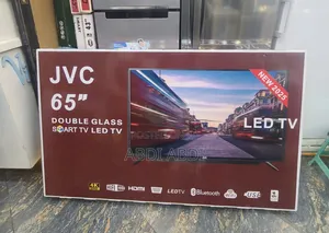 JVC Tv 65 Inch Smart Doubel Glass
