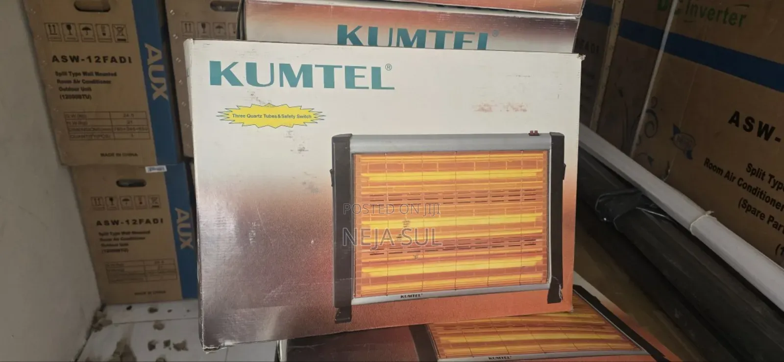 Kumtel Room Heaters 3-Ampule for in Heater Sales Deliver