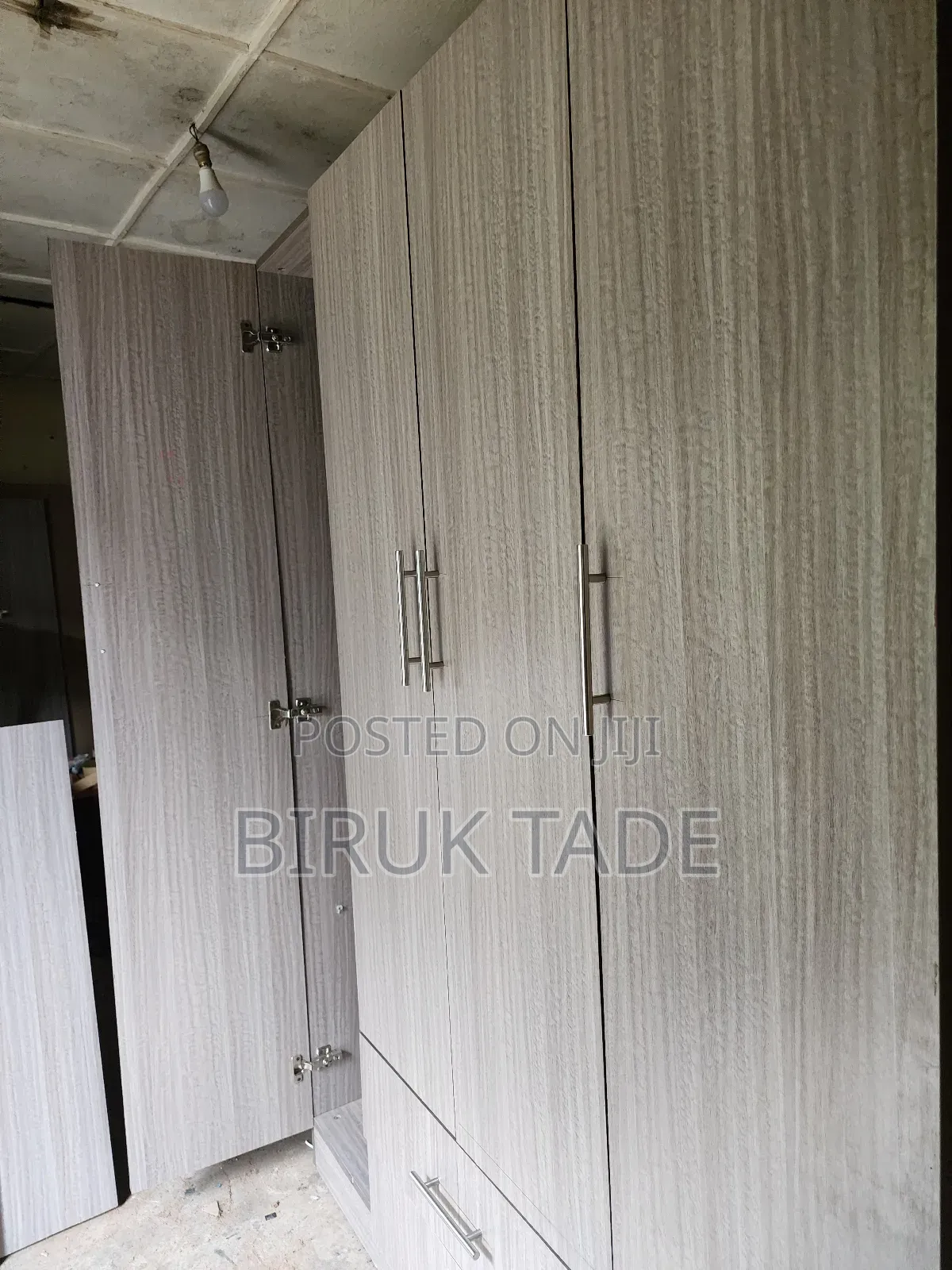 150cm Laminated MDF Wardrobe –6mm Back Panel- Free Delivery