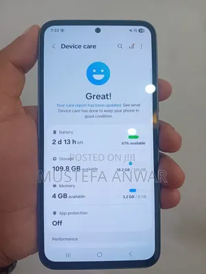 New Samsung Galaxy A54 5G 128 GB Black