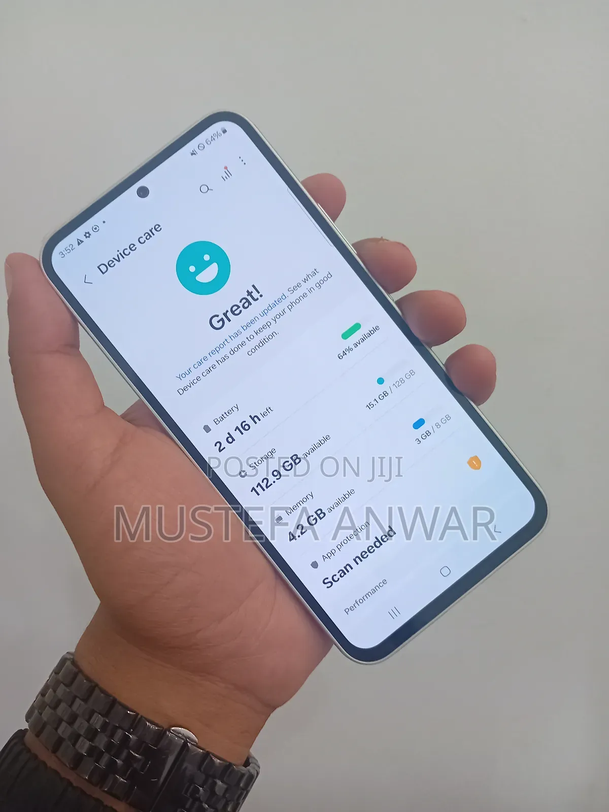 New Samsung Galaxy A54 5G 128 GB White