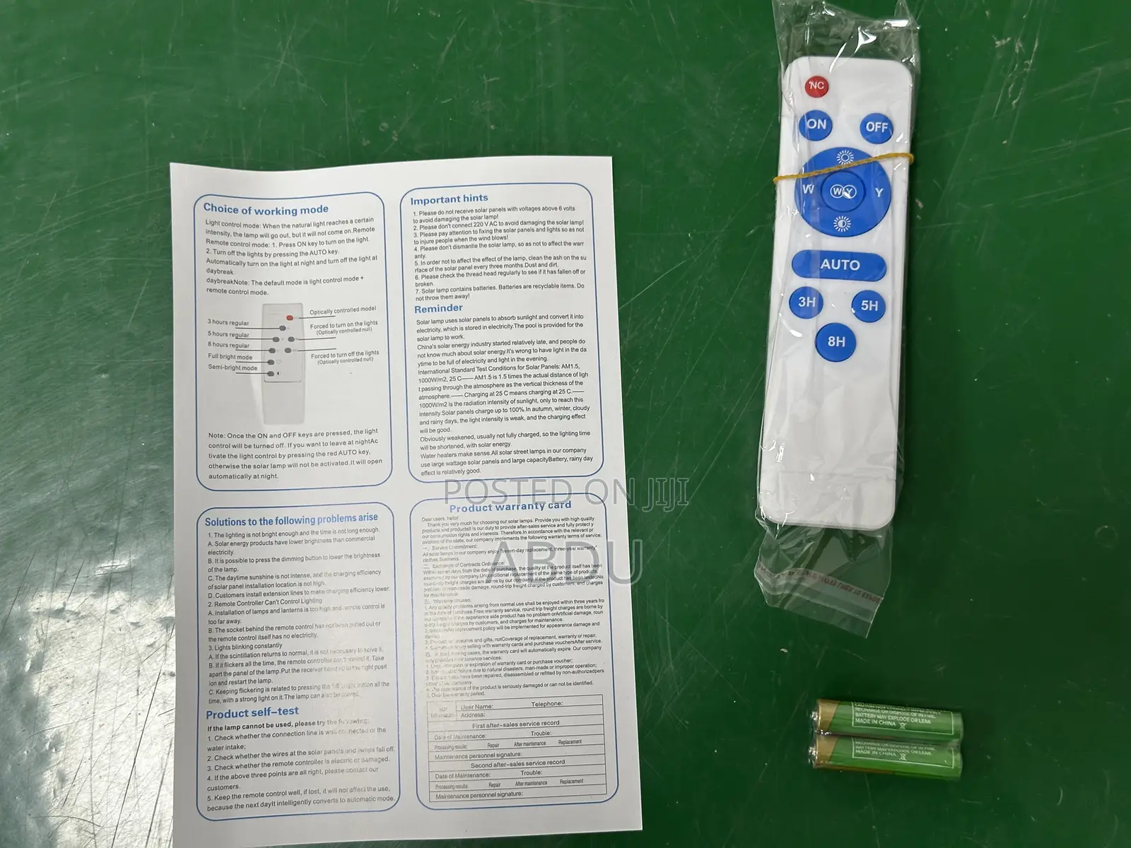 600w Solar Streetlight