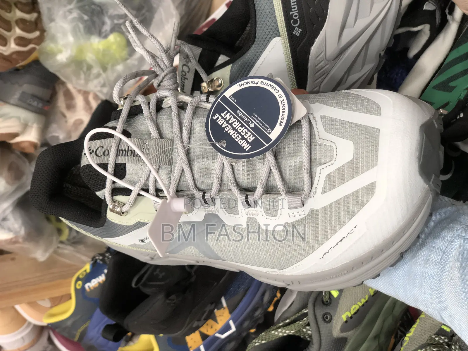 Columbia Fashion Sneakers Light Gray Comfortable Shoes