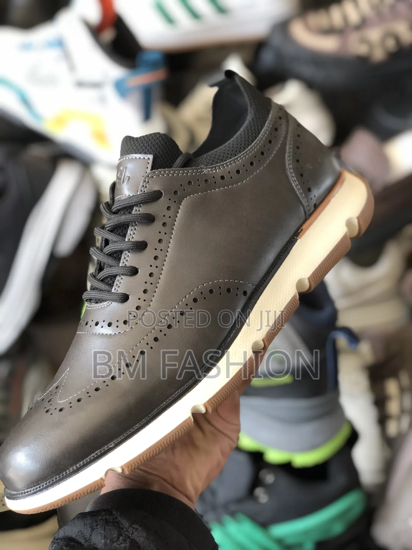 Rushine Classic Men’S Shoes Iron Color