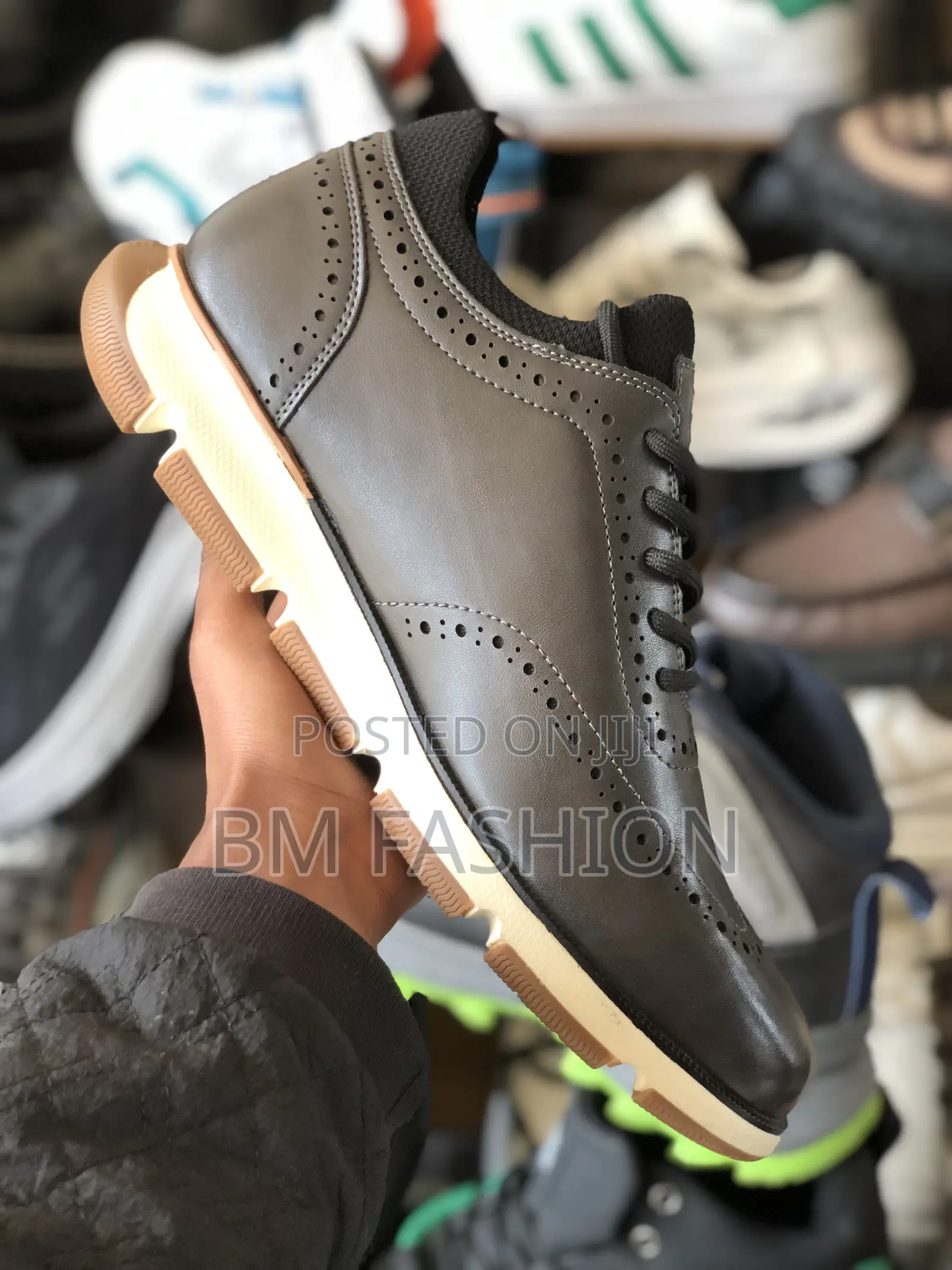 Rushine Classic Men’S Shoes Iron Color