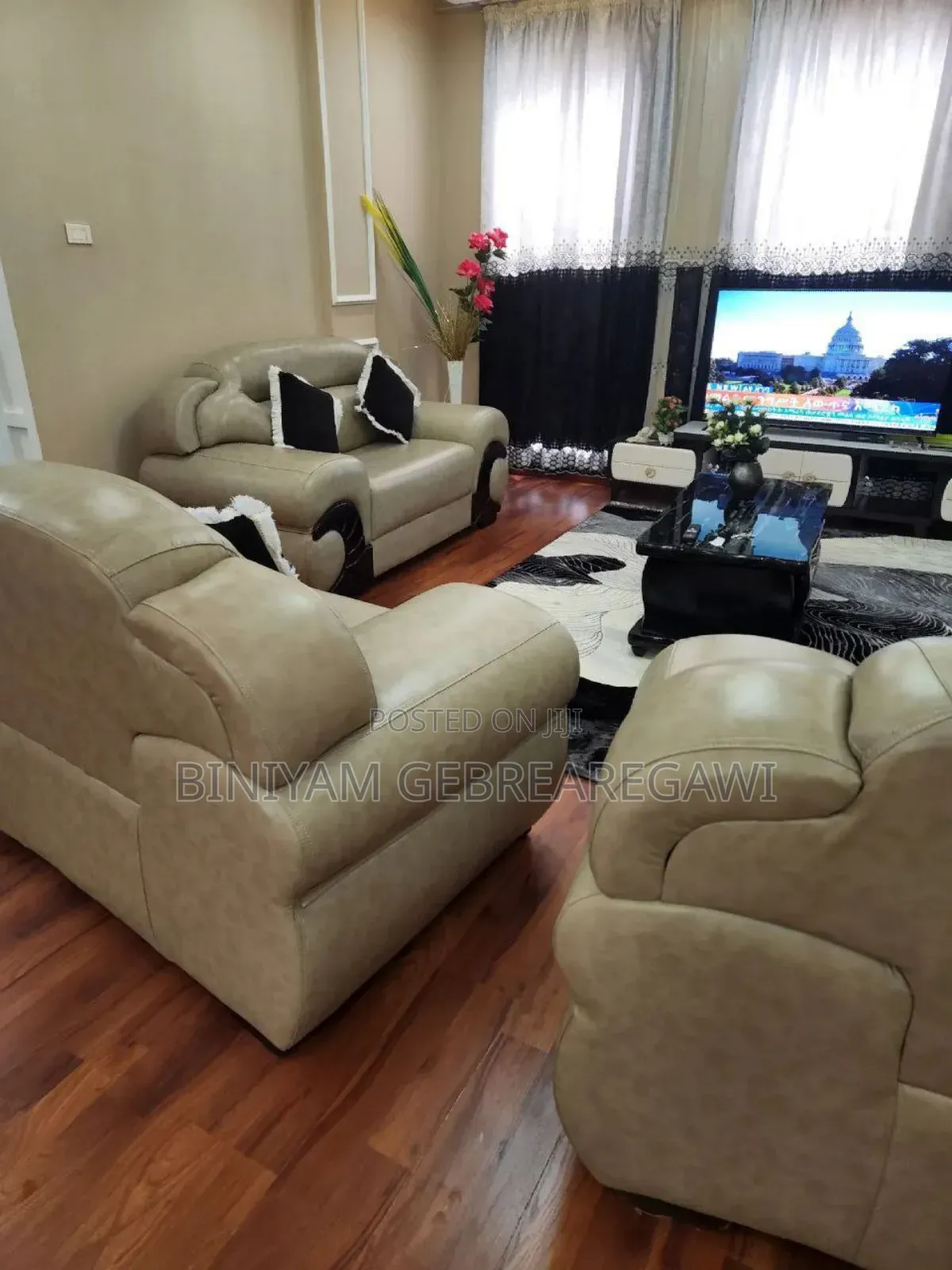 Furnished 5bdrm House in G+1, Yeka for rent
