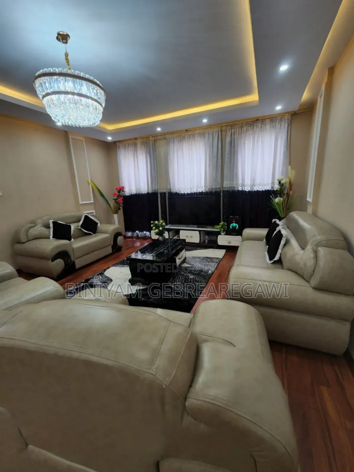 Furnished 9bdrm House in G+2, Yeka for rent
