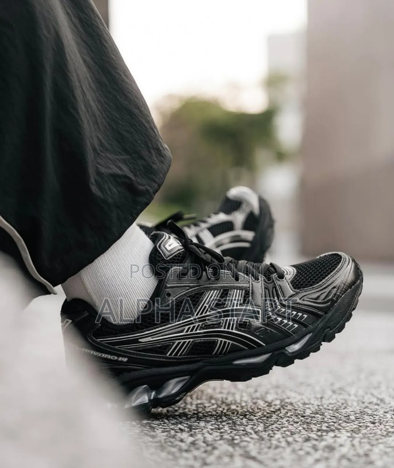 Asics Gel Kayano 14 Black Pure Silver" Unisex Shoes Unisex