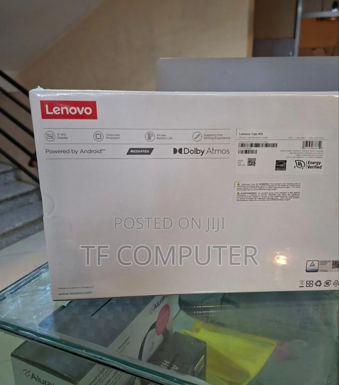 New Lenovo Tab M11 64 GB Black