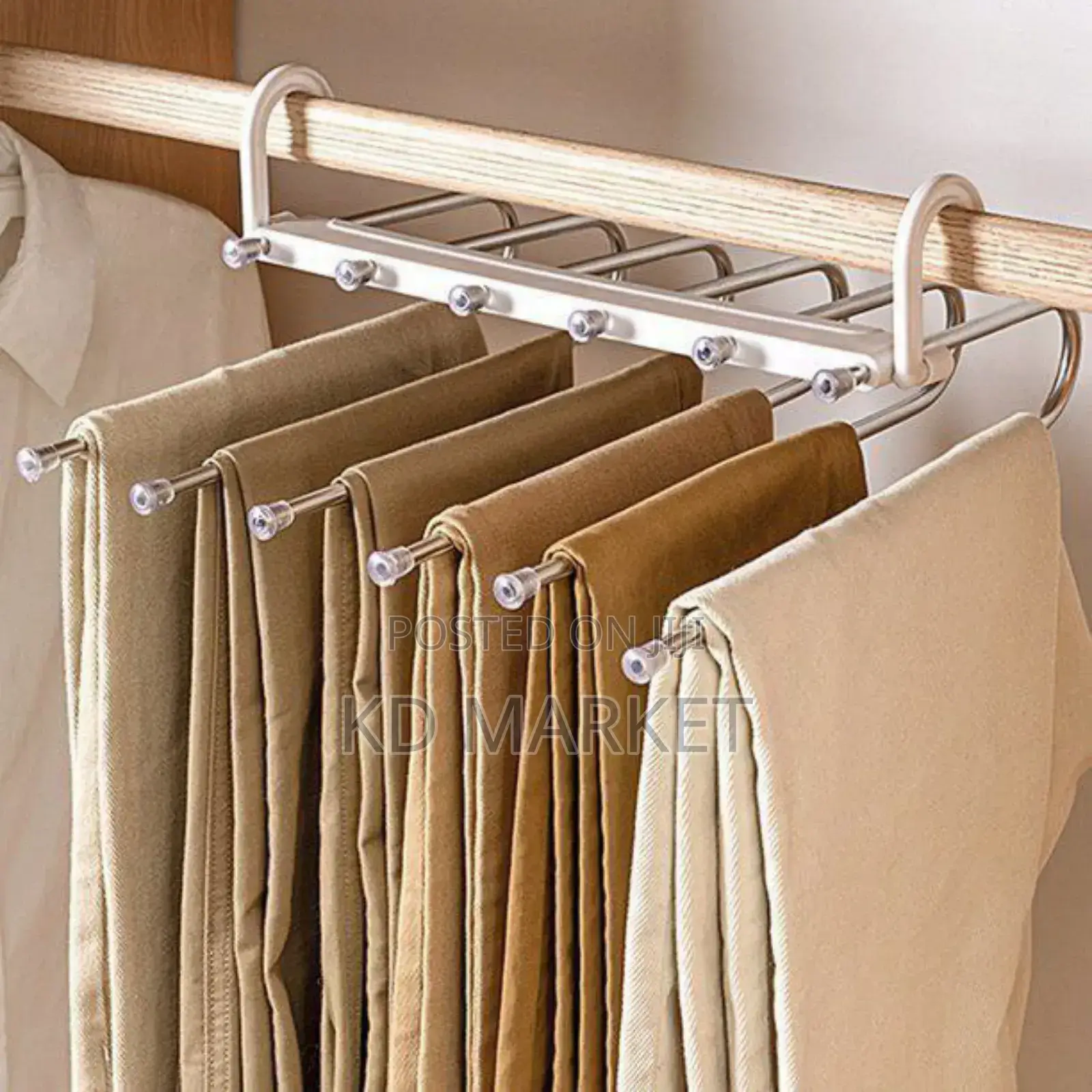 5-in-1 Trouser Hanger የሱሪ ማስቀመጫ