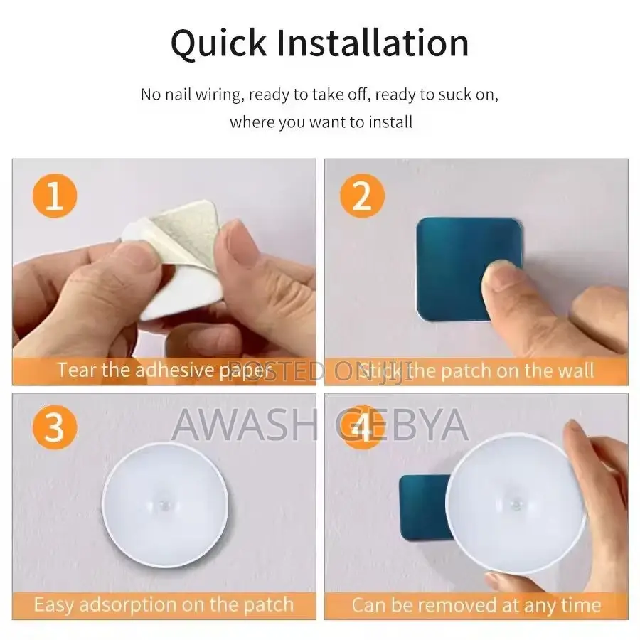 Portable Smart Sensor Night Light