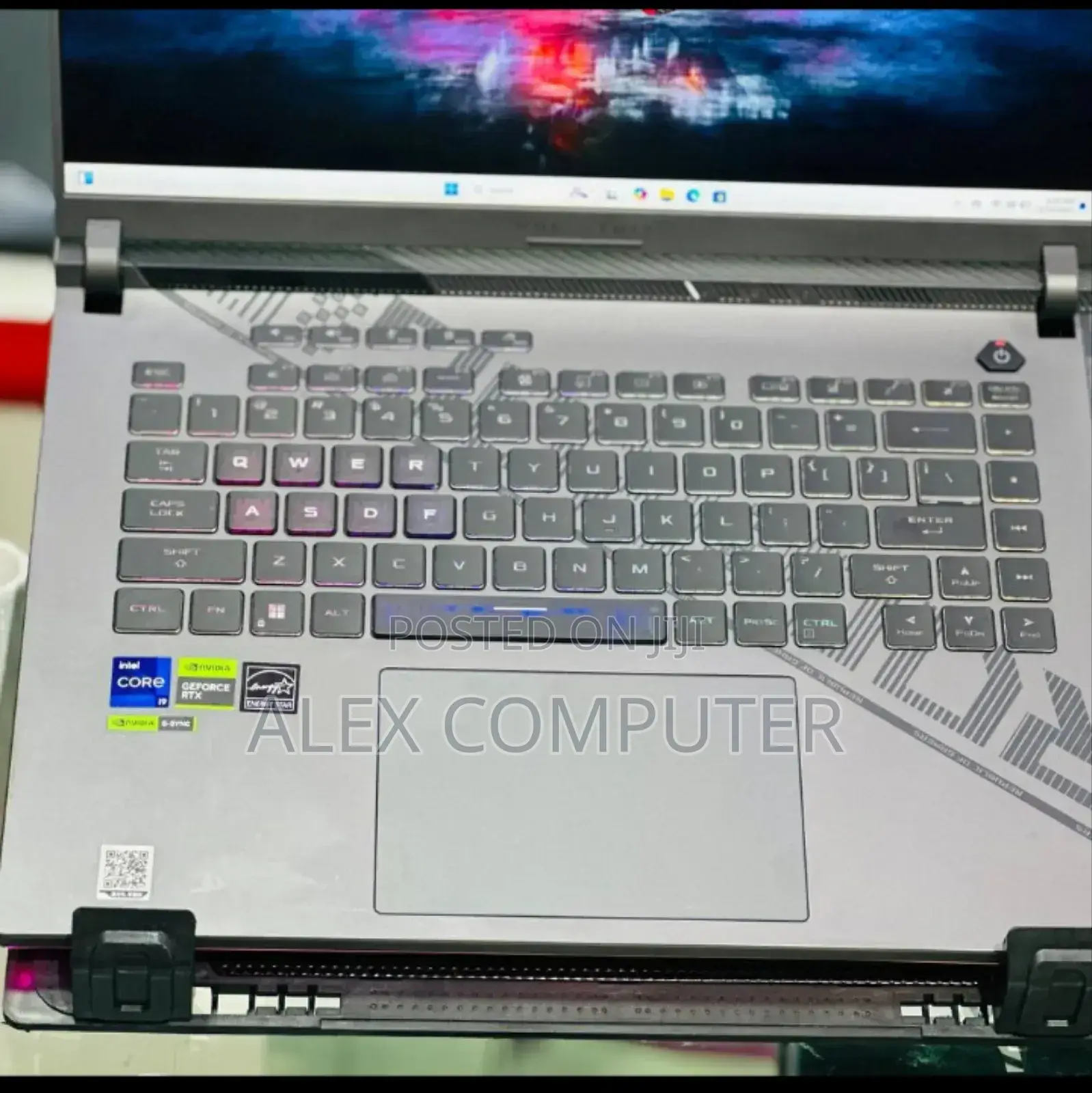 New Laptop Asus ROG Strix G16 G614 16GB Intel Core I7 SSD 1T