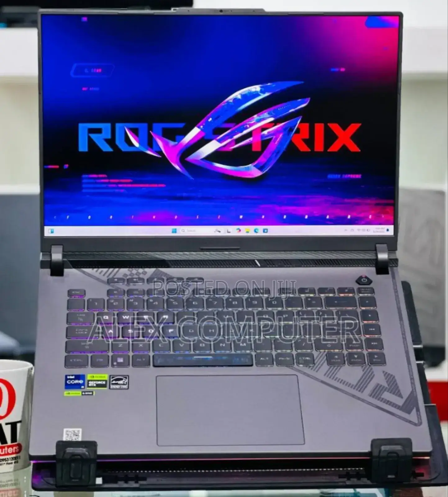 New Laptop Asus ROG Strix G16 G614 16GB Intel Core I7 SSD 1T