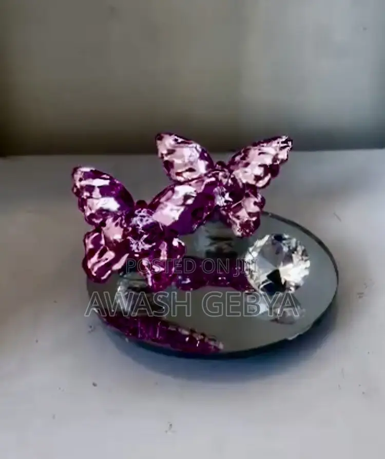Crystal Beautiful Rotating Butterfly