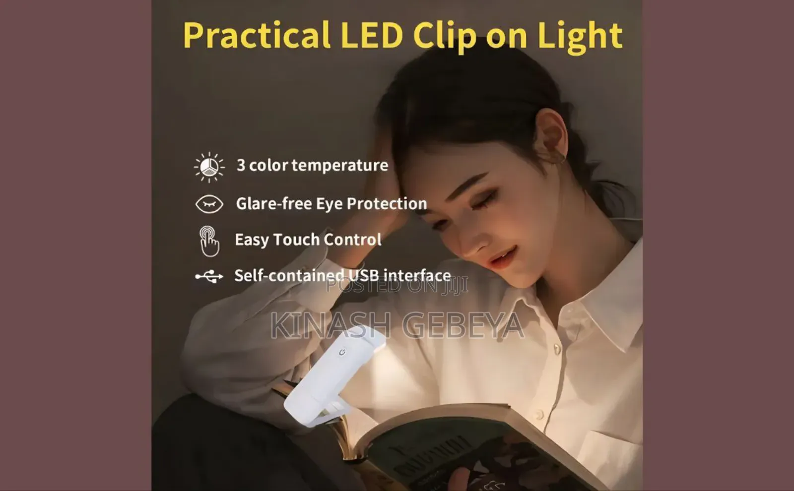 Led High Quality Reading Book Light