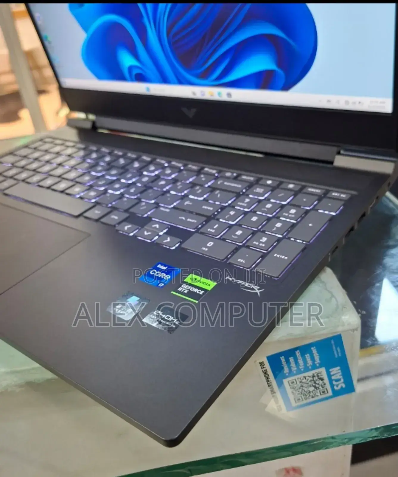 New Laptop HP Victus 16 16GB Intel Core I7 SSD 1T