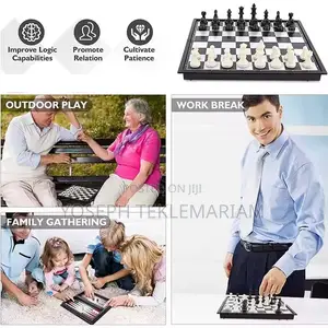  3 በ 1 የያዘ ቼዝ መጫወቻ 