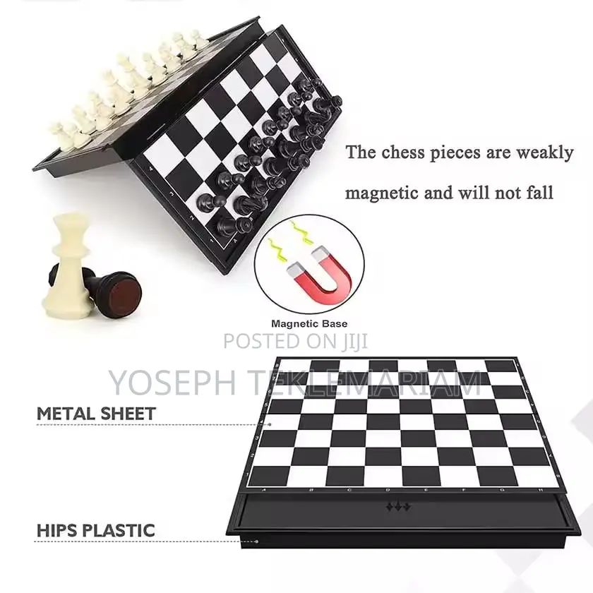  3 በ 1 የያዘ ቼዝ መጫወቻ 