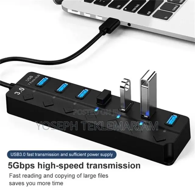 7 Port High Speed Usb Hub3