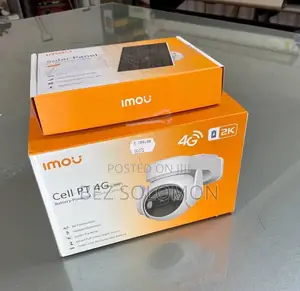 Photo - Imou Cell Pt 4g Sim Support Camera With Solar Panel