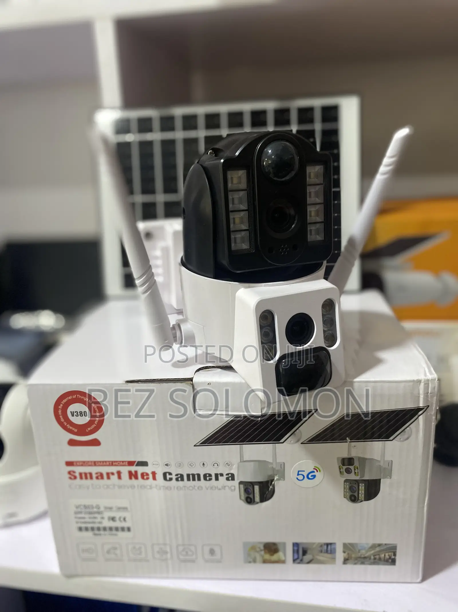 Smart Net Camera With 5g Sim Support and Solar