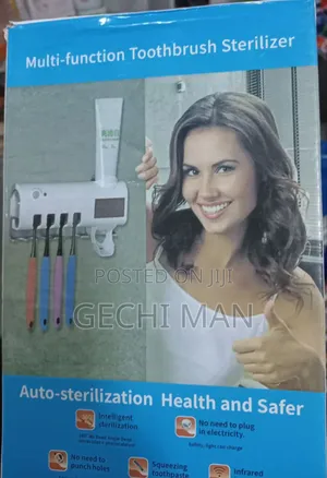 'toothbrush Uv Sterilizer And Dispenser'