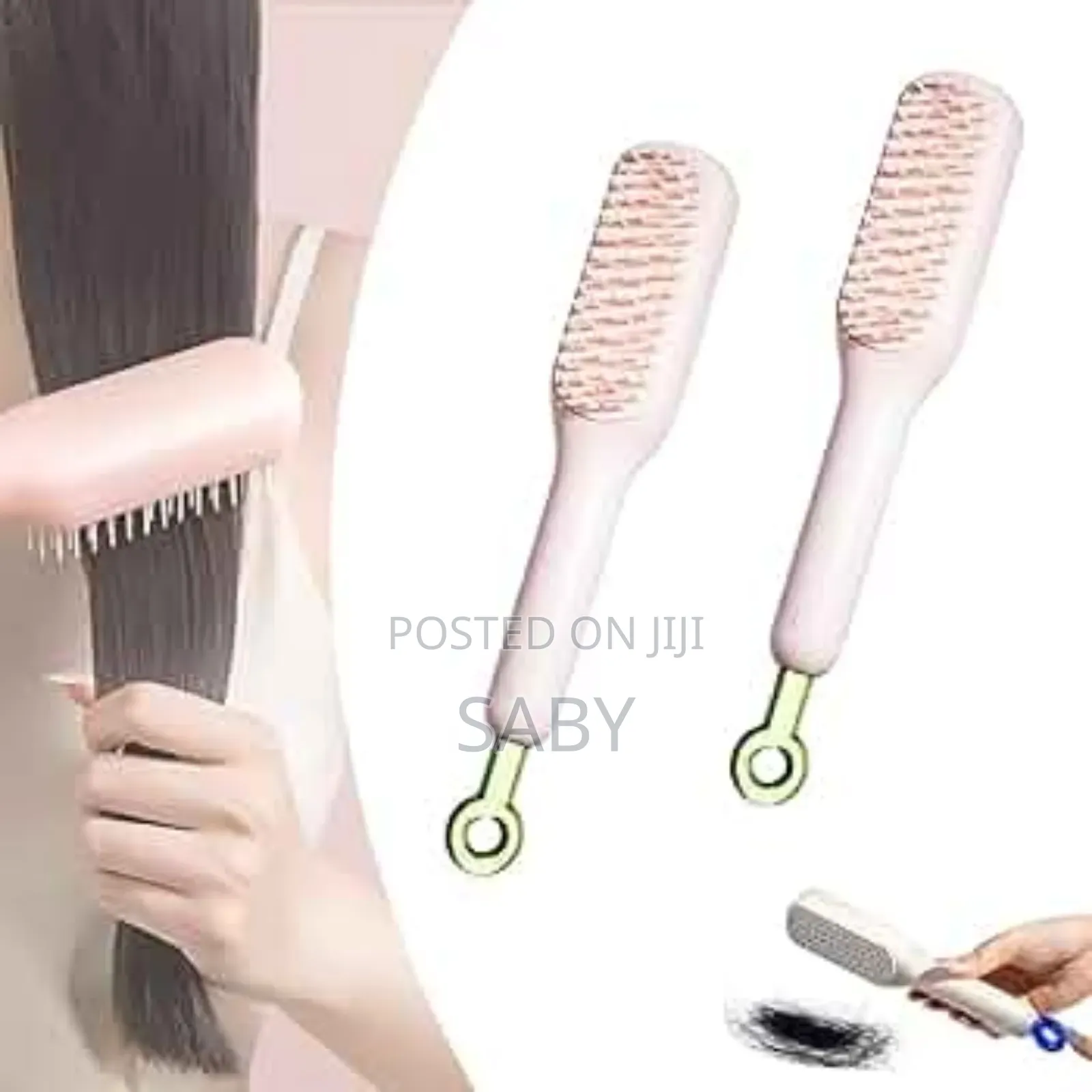 Retractable Cleaning Hair Brush