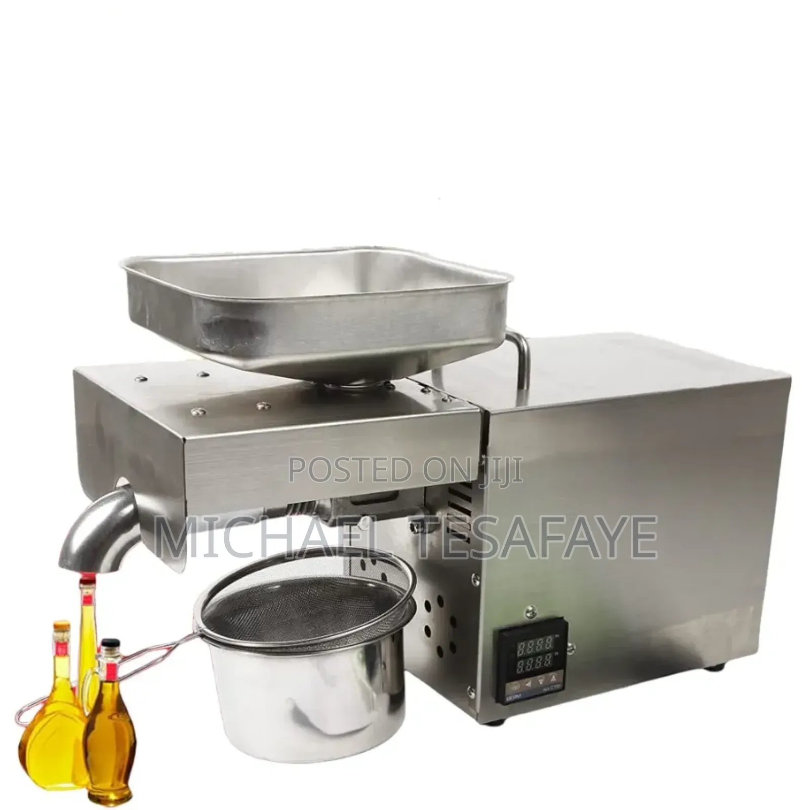 Automatic Oil Press Electric Hot and Cold Stainless Steel