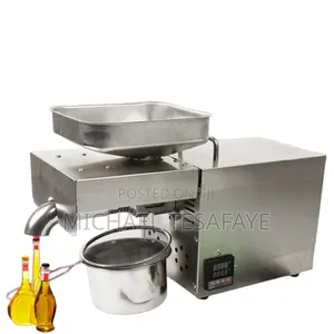Photo - Automatic Oil Press Electric Hot and Cold Stainless Steel