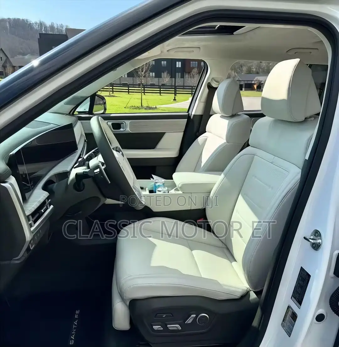 New Hyundai Santa Fe Calligraphy 2024 White