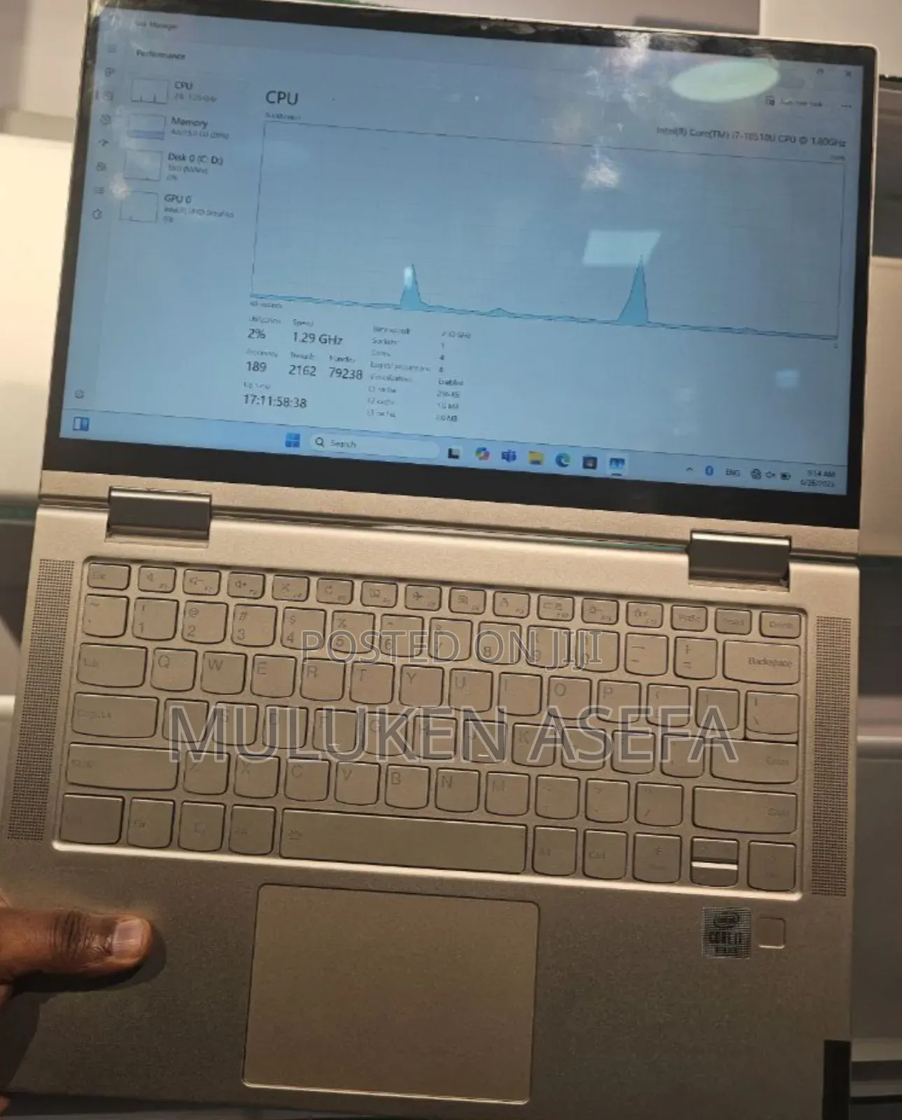 New Laptop Lenovo Yoga C740 16GB Intel Core I7 SSD 512GB