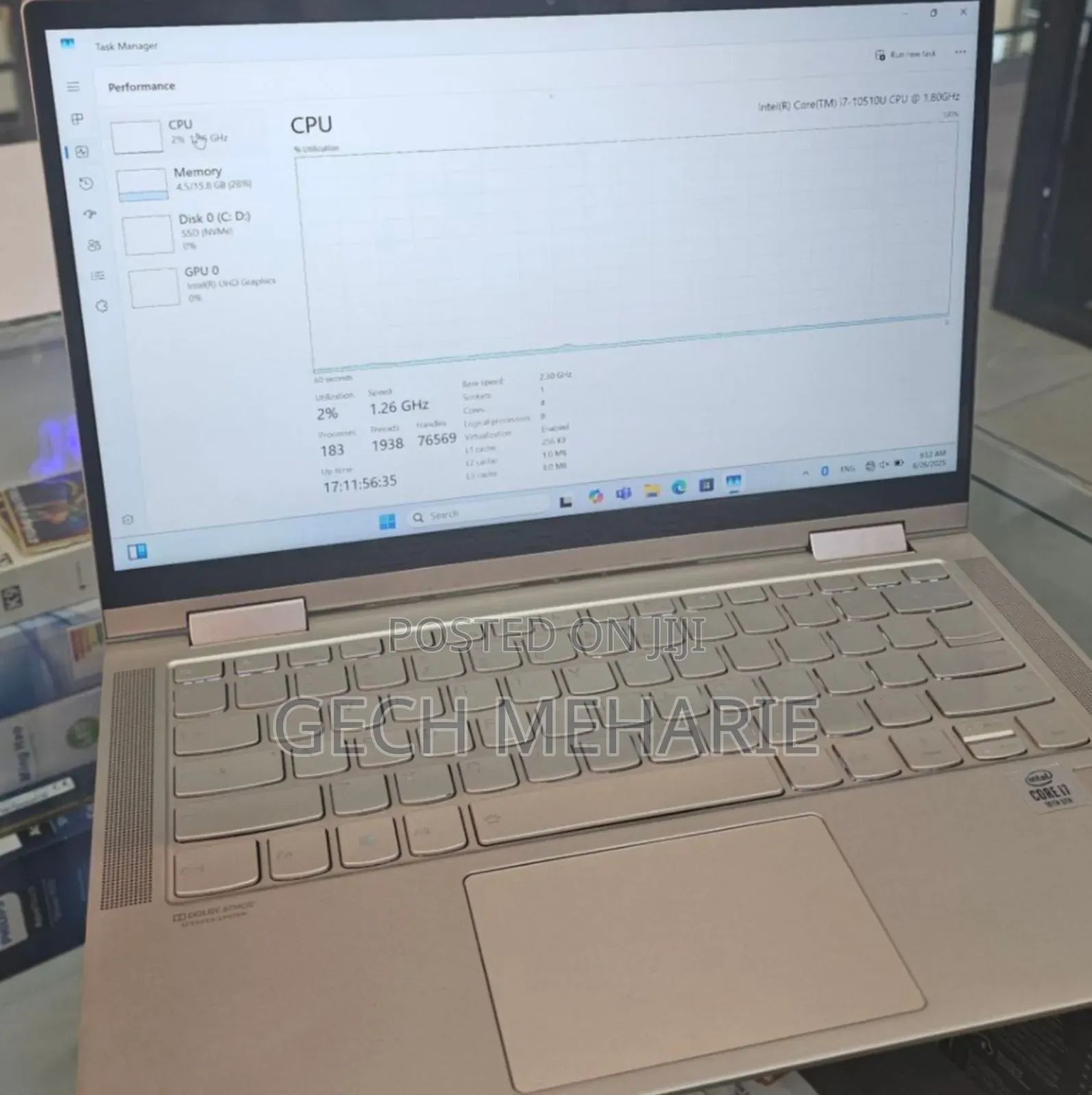 New Laptop Lenovo Yoga C740 16GB Intel Core I7 SSD 512GB