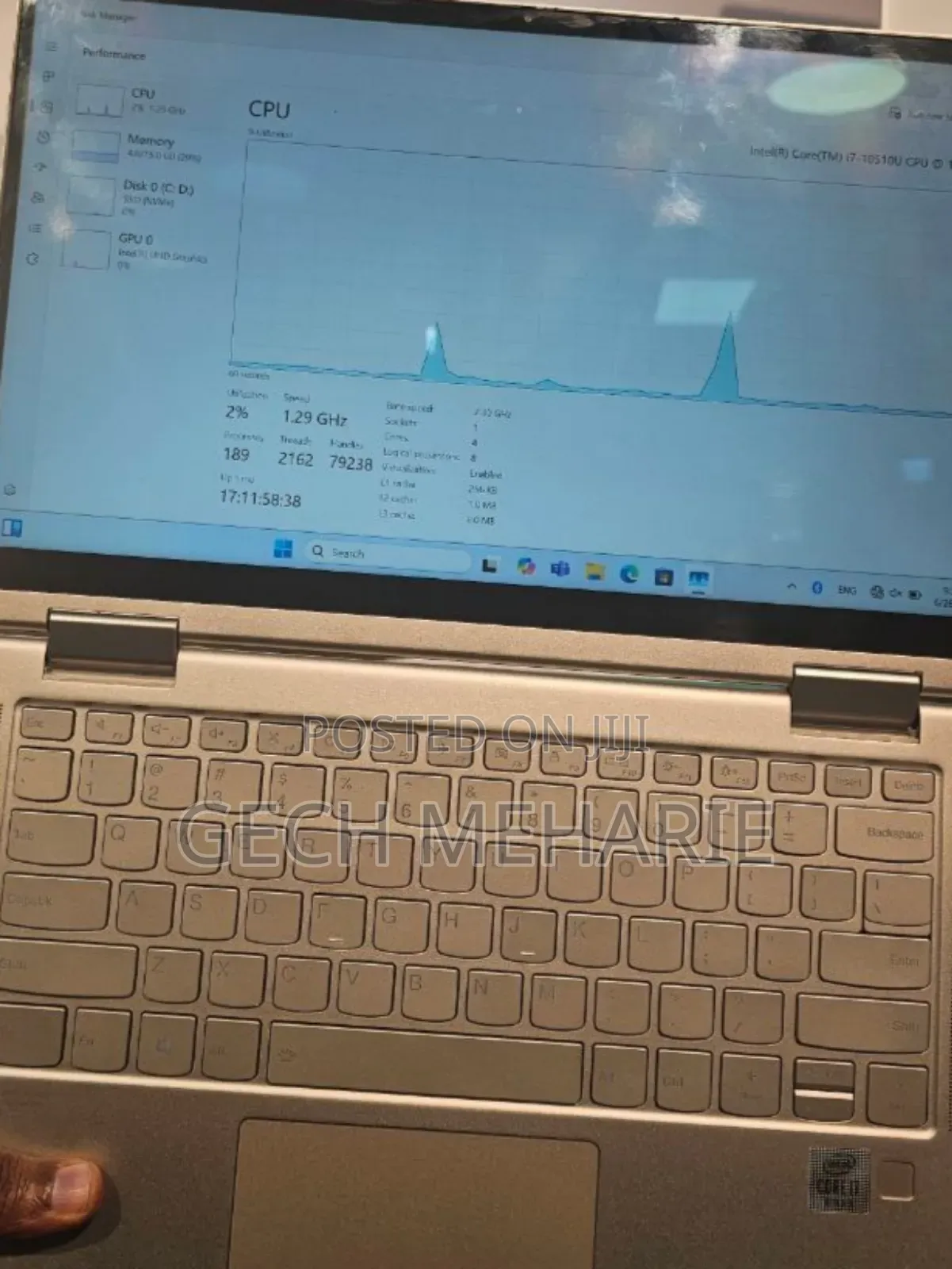 New Laptop Lenovo Yoga C740 16GB Intel Core I7 SSD 512GB