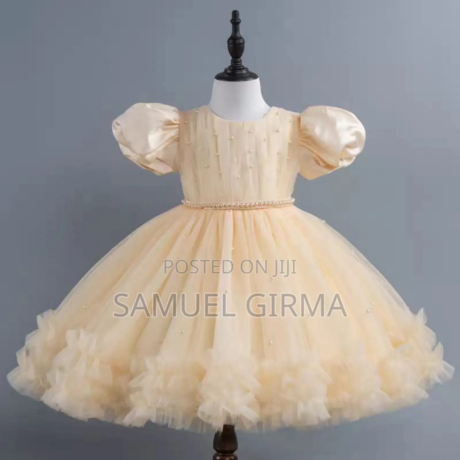 Mk- 0590 Princess Girl Party Costume Size: 1-6 Years