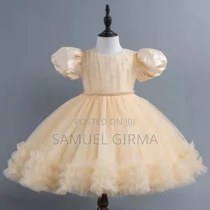 Photo - Mk- 0590 Princess Girl Party Costume Size: 1-6 Years