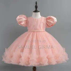 Mk- 0590 Princess Girl Party Costume Size: 1-6 Years