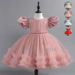 Mk- 0590 Princess Girl Party Costume Size: 1-6 Years