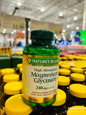 Photo - እንቅልፍ ለሚያስቸግራቹ በጠቅላላ Magnesium Glycinate አስገብተንላቹዋል