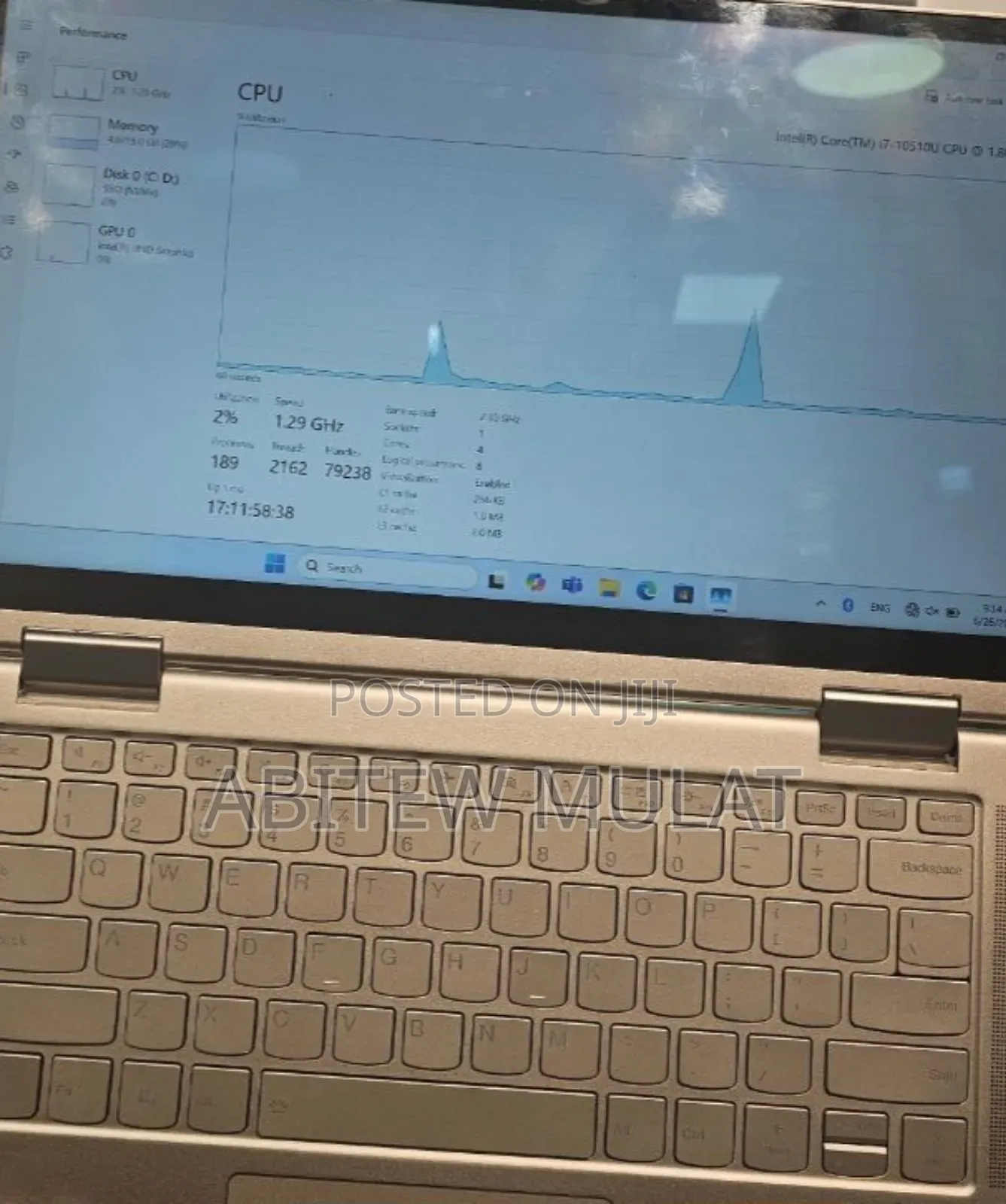 New Laptop Lenovo Yoga C740 16GB Intel Core I7 SSD 512GB